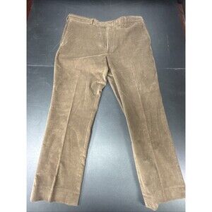 Men’s Britches Torino FF Trouser 42R Espresso Wool Corduroy Made In Italy